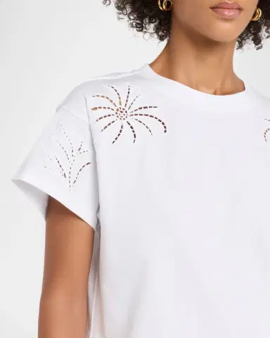 rag & bone Kelly Floral Cut-Out Tee | Thumbnail 5 rag & bone Kelly Floral Cut-Out Tee | Thumbnail 5