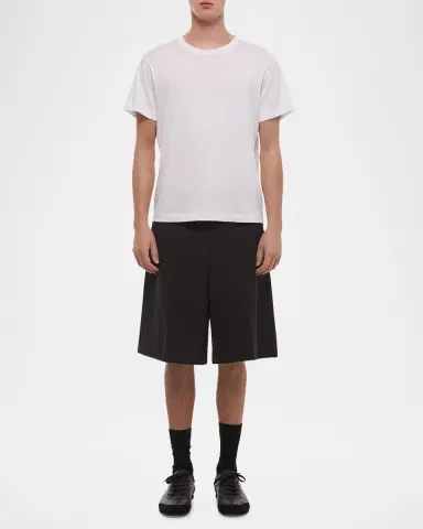 Helmut Lang Men's Wardrobe Solid Cotton Crewneck T-Shirt | Thumbnail 2 Helmut Lang Men's Wardrobe Solid Cotton Crewneck T-Shirt | Thumbnail 2