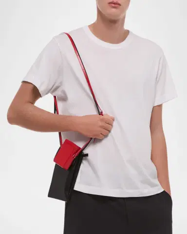 Helmut Lang Men's Wardrobe Solid Cotton Crewneck T-Shirt | Thumbnail 6 Helmut Lang Men's Wardrobe Solid Cotton Crewneck T-Shirt | Thumbnail 6