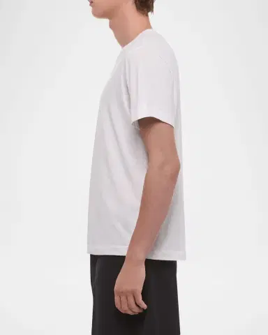 Helmut Lang Men's Wardrobe Solid Cotton Crewneck T-Shirt | Thumbnail 7 Helmut Lang Men's Wardrobe Solid Cotton Crewneck T-Shirt | Thumbnail 7