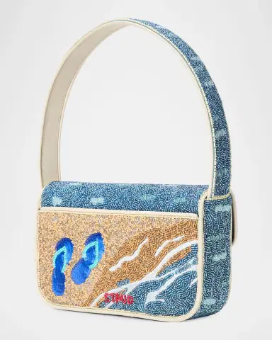 Staud Tommy Beaded Shoulder Bag | Thumbnail 2 Staud Tommy Beaded Shoulder Bag | Thumbnail 2