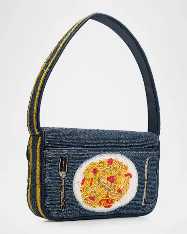 Staud Tommy Beaded Shoulder Bag | Thumbnail 8 Staud Tommy Beaded Shoulder Bag | Thumbnail 8
