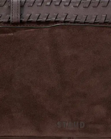Staud Brooklyn Buckled Suede Shoulder Bag | Thumbnail 7 Staud Brooklyn Buckled Suede Shoulder Bag | Thumbnail 7
