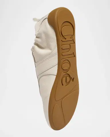 Chloé Kick Leather Low-Top Sneakers | Thumbnail 2 Chloé Kick Leather Low-Top Sneakers | Thumbnail 2