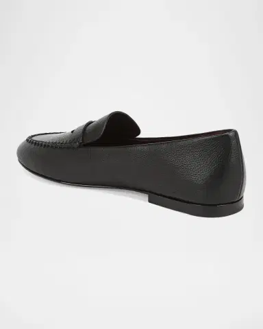 Vince Teo Leather Penny Loafers | Thumbnail 3 Vince Teo Leather Penny Loafers | Thumbnail 3