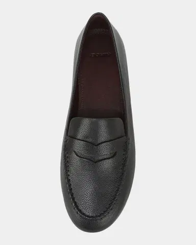 Vince Teo Leather Penny Loafers | Thumbnail 5 Vince Teo Leather Penny Loafers | Thumbnail 5
