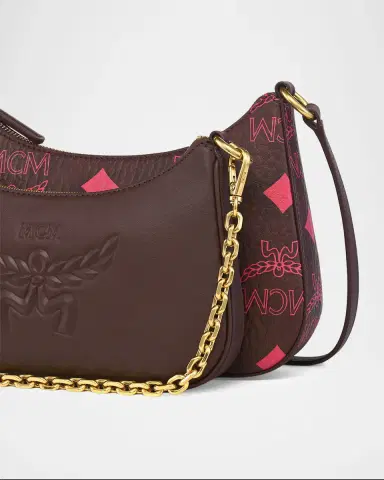 MCM Aren Duo Hobo Bag in Maxi Visetos | Thumbnail 5 MCM Aren Duo Hobo Bag in Maxi Visetos | Thumbnail 5