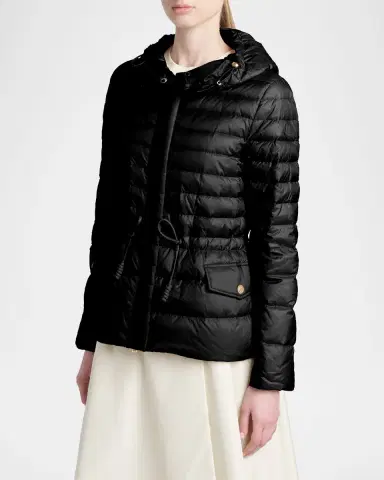 Moncler Raies Hooded Short Down Jacket | Thumbnail 4 Moncler Raies Hooded Short Down Jacket | Thumbnail 4