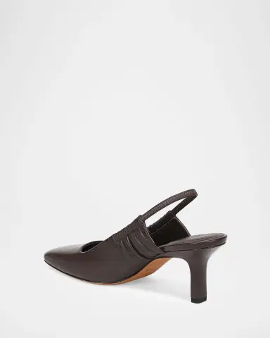 Vince 65mm Venice Leather Slingback Pumps | Thumbnail 3 Vince 65mm Venice Leather Slingback Pumps | Thumbnail 3
