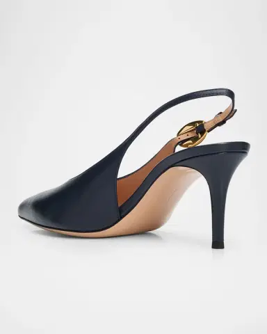 Gianvito Rossi 70mm Nappa Leather Slingback Pumps | Thumbnail 3 Gianvito Rossi 70mm Nappa Leather Slingback Pumps | Thumbnail 3