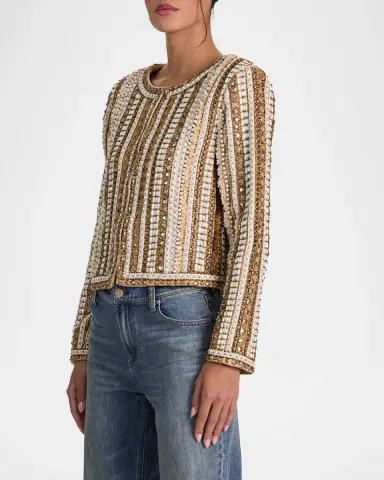 Alice + Olivia Kidman Embellished Jacket | Thumbnail 6 Alice + Olivia Kidman Embellished Jacket | Thumbnail 6