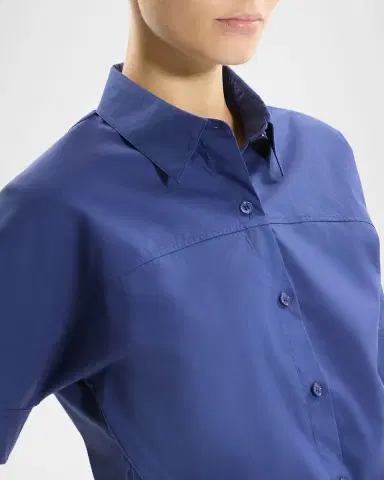 Theory Short-Sleeve Button-Front Shirt | Thumbnail 5 Theory Short-Sleeve Button-Front Shirt | Thumbnail 5