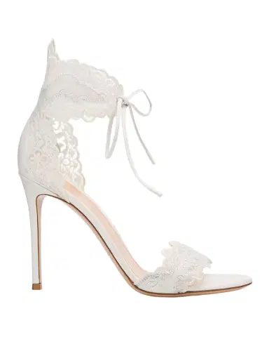 Gianvito Rossi 105mm Evie Embroidered Leather Ankle-Tie Sandals | Thumbnail 1 Gianvito Rossi 105mm Evie Embroidered Leather Ankle-Tie Sandals | Thumbnail 1