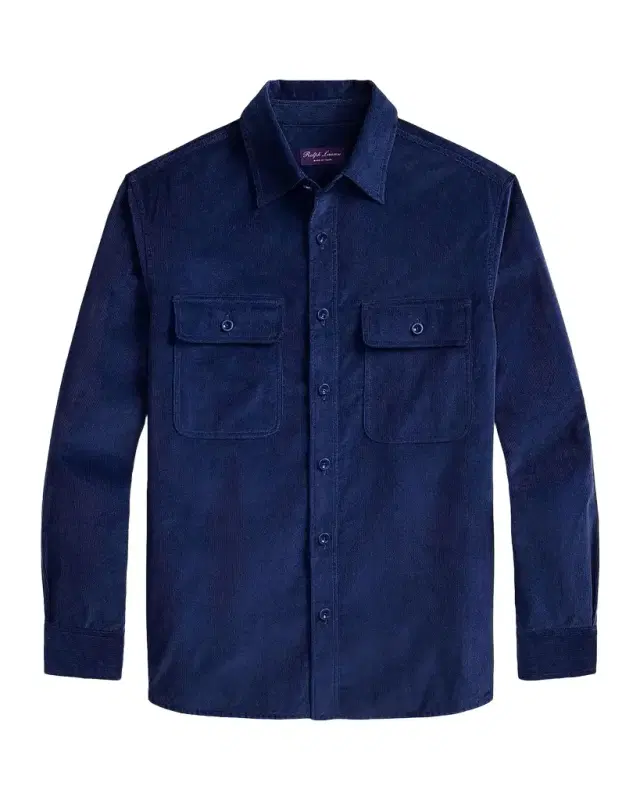 Men's Sea Island Cotton Corduroy Button-Down Shirt Men's Sea Island Cotton Corduroy Button-Down Shirt