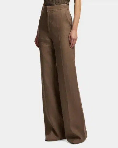 Ralph Lauren Collection Dean II Linen Wide-Leg Trousers | Thumbnail 6 Ralph Lauren Collection Dean II Linen Wide-Leg Trousers | Thumbnail 6