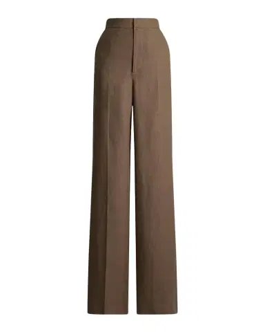 Ralph Lauren Collection Dean II Linen Wide-Leg Trousers | Thumbnail 1 Ralph Lauren Collection Dean II Linen Wide-Leg Trousers | Thumbnail 1