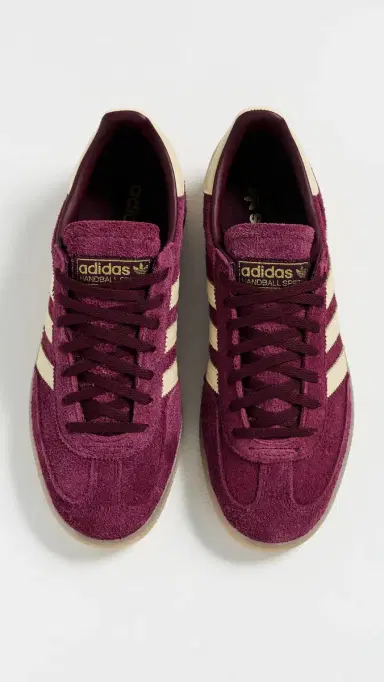 Adidas Handball Spezial Sneakers Maroon/Warm Vanilla/Gold Met 6 | Thumbnail 5 Adidas Handball Spezial Sneakers Maroon/Warm Vanilla/Gold Met 6 | Thumbnail 5