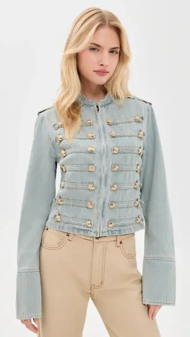 LIONESS Rush Hour Jacket ight Denim | Thumbnail 2 LIONESS Rush Hour Jacket ight Denim | Thumbnail 2