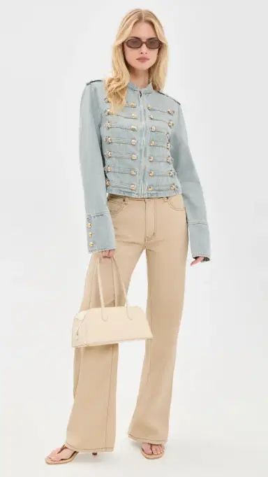 LIONESS Rush Hour Jacket ight Denim | Thumbnail 5 LIONESS Rush Hour Jacket ight Denim | Thumbnail 5