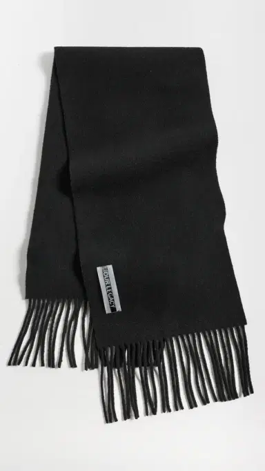 Our Legacy Estate Scarf Black Double Wool One Size | Thumbnail 2 Our Legacy Estate Scarf Black Double Wool One Size | Thumbnail 2