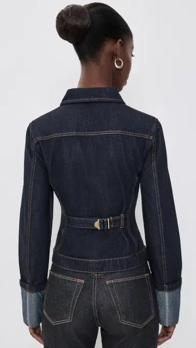 LIONESS The Bronx Denim Jacket Indigo | Thumbnail 3 LIONESS The Bronx Denim Jacket Indigo | Thumbnail 3