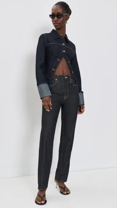 LIONESS The Bronx Denim Jacket Indigo | Thumbnail 5 LIONESS The Bronx Denim Jacket Indigo | Thumbnail 5