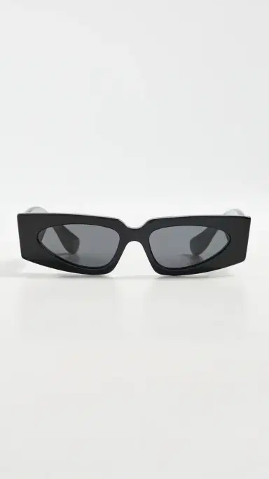 Valentino Vain Bold Sunglasses Black-Black-Grey One Size | Thumbnail 2 Valentino Vain Bold Sunglasses Black-Black-Grey One Size | Thumbnail 2