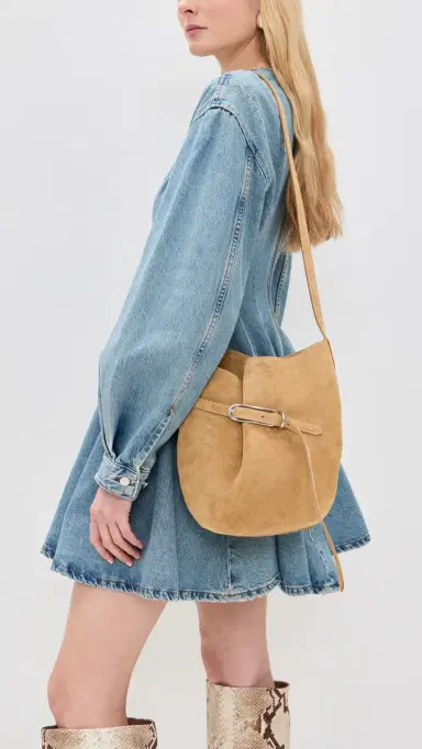 Liffner Belted Bucket Bag Sand One Size | Thumbnail 3 Liffner Belted Bucket Bag Sand One Size | Thumbnail 3