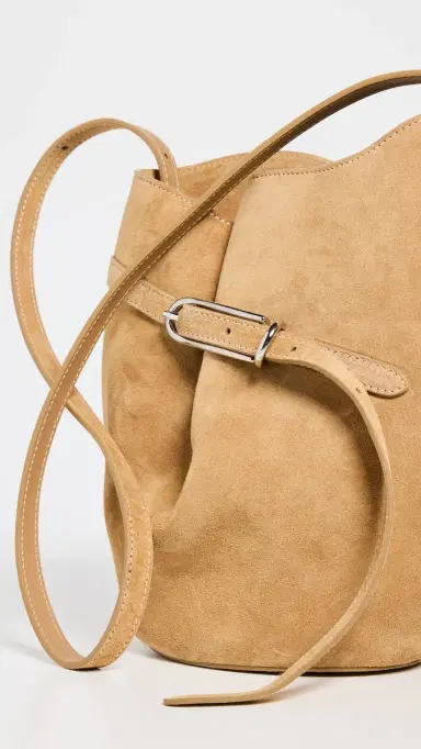 Liffner Belted Bucket Bag Sand One Size | Thumbnail 5 Liffner Belted Bucket Bag Sand One Size | Thumbnail 5