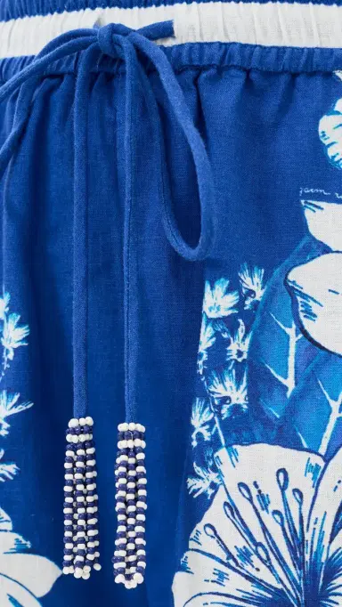 FARM Rio Blue tripe Shorts Blue tripe | Thumbnail 6 FARM Rio Blue tripe Shorts Blue tripe | Thumbnail 6
