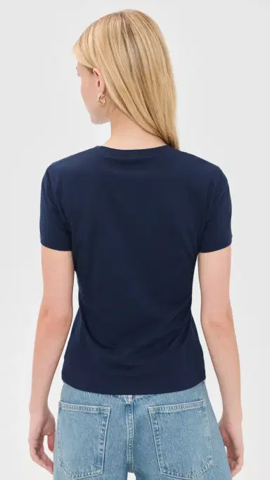 Theory Tiny Apex Tee Sapphire Navy - 2qt P | Thumbnail 3 Theory Tiny Apex Tee Sapphire Navy - 2qt P | Thumbnail 3