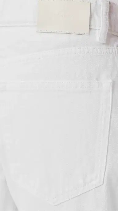 DL1961 Abby Relaxed Denim Shorts White | Thumbnail 6 DL1961 Abby Relaxed Denim Shorts White | Thumbnail 6