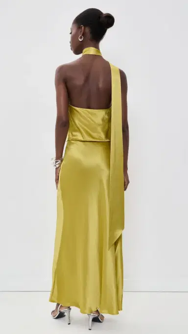 Staud Estelle Dress Citron 0 | Thumbnail 3 Staud Estelle Dress Citron 0 | Thumbnail 3