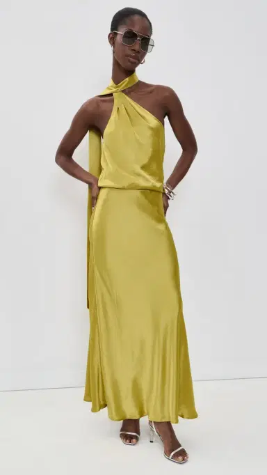 Staud Estelle Dress Citron 0 | Thumbnail 5 Staud Estelle Dress Citron 0 | Thumbnail 5