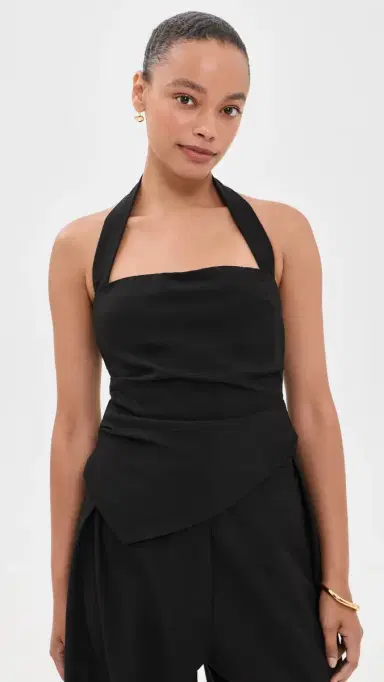 Line & Dot Cosette Top Black | Thumbnail 2 Line & Dot Cosette Top Black | Thumbnail 2