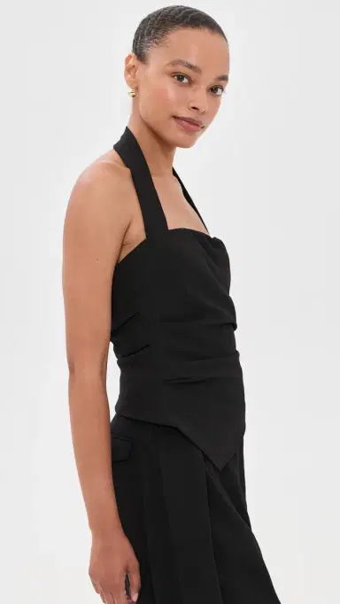 Line & Dot Cosette Top Black | Thumbnail 4 Line & Dot Cosette Top Black | Thumbnail 4