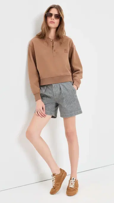 Isabel Marant Étoile Eveja Shorts Blue/White | Thumbnail 2 Isabel Marant Étoile Eveja Shorts Blue/White | Thumbnail 2