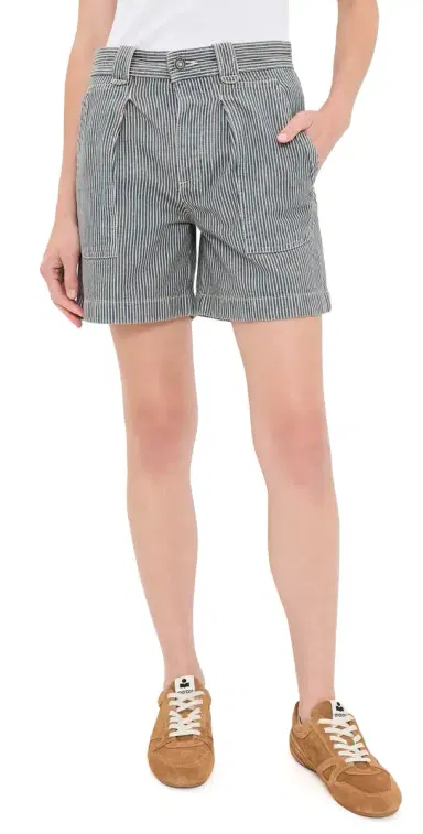 Isabel Marant Étoile Eveja Shorts Blue/White | Thumbnail 1 Isabel Marant Étoile Eveja Shorts Blue/White | Thumbnail 1