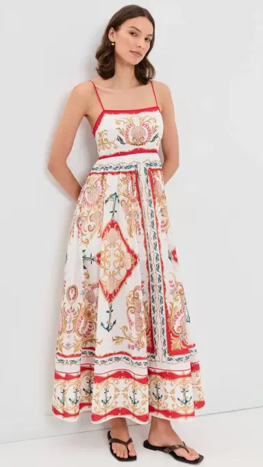 FARM Rio Nautical Printed Maxi Dress ulti | Thumbnail 2 FARM Rio Nautical Printed Maxi Dress ulti | Thumbnail 2