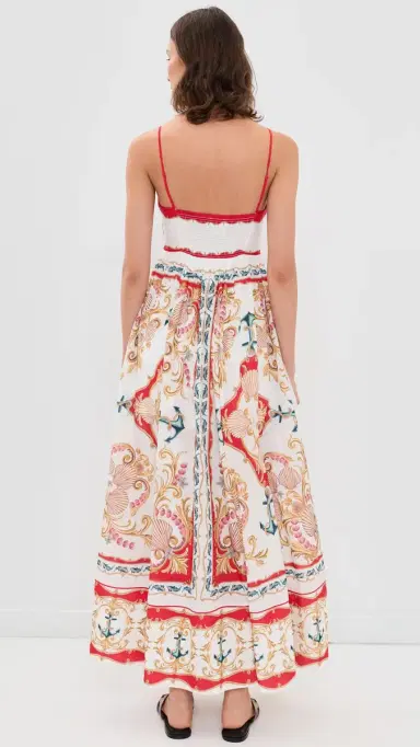 FARM Rio Nautical Printed Maxi Dress ulti | Thumbnail 3 FARM Rio Nautical Printed Maxi Dress ulti | Thumbnail 3