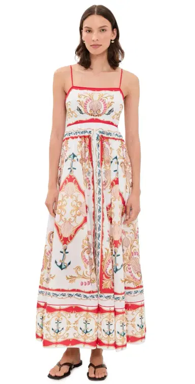 FARM Rio Nautical Printed Maxi Dress ulti | Thumbnail 1 FARM Rio Nautical Printed Maxi Dress ulti | Thumbnail 1