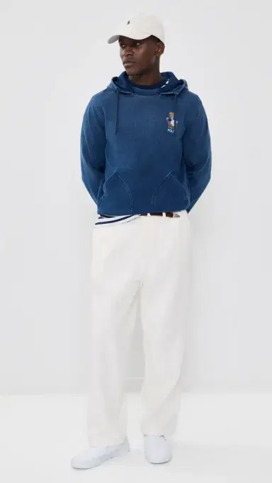 Polo Ralph Lauren Original Label Indigo Terry Newport Bear Hoodie Newport Bear/Dark Indigo | Thumbnail 5 Polo Ralph Lauren Original Label Indigo Terry Newport Bear Hoodie Newport Bear/Dark Indigo | Thumbnail 5