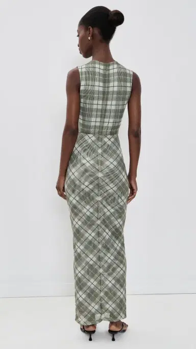 Ronny Kobo Krisa Maxi Dress tevie Plaid | Thumbnail 3 Ronny Kobo Krisa Maxi Dress tevie Plaid | Thumbnail 3