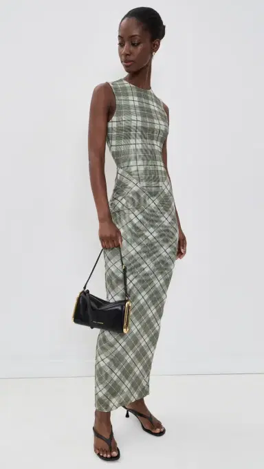 Ronny Kobo Krisa Maxi Dress tevie Plaid | Thumbnail 5 Ronny Kobo Krisa Maxi Dress tevie Plaid | Thumbnail 5