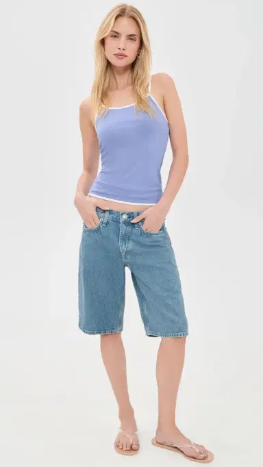 LIONESS Layover Tank Top Blue | Thumbnail 5 LIONESS Layover Tank Top Blue | Thumbnail 5