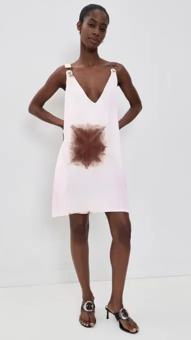 Busayo Fola Dress Pink/Brown/White | Thumbnail 5 Busayo Fola Dress Pink/Brown/White | Thumbnail 5