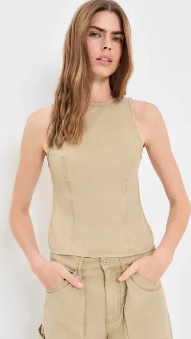 LIONESS Harmony Top Tan L | Thumbnail 2 LIONESS Harmony Top Tan L | Thumbnail 2