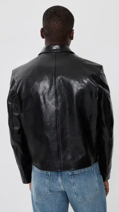 Our Legacy Leather Mini Jacket | Thumbnail 3 Our Legacy Leather Mini Jacket | Thumbnail 3