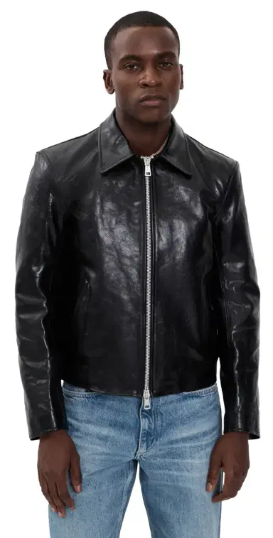 Our Legacy Leather Mini Jacket | Thumbnail 1 Our Legacy Leather Mini Jacket | Thumbnail 1