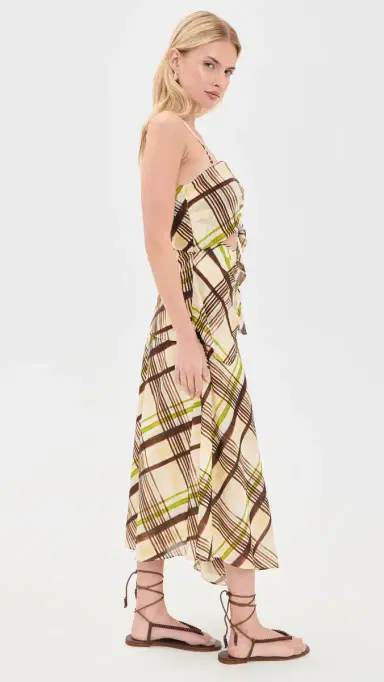 A.L.C. A. L.C. Tessa Dress Butter/Ganache | Thumbnail 4 A.L.C. A. L.C. Tessa Dress Butter/Ganache | Thumbnail 4